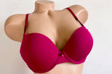 6 PACK OF Women's SUPER add 2 cup SIZE PUSH UPS BRAS EXTREME PADDING 68356 BASIC COLOR