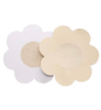 36 Pair Nipple Cover Flower Petal SATIN Pasties BREAST One Sizes Beiges Fullness