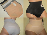 6 BRIEFS PANTIES GIRDLES SEAMLESS TUMMY CONTROL UNDIES Multi-Colors 87308 S-4XL