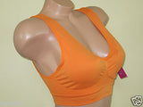 3 Bra 6 Sport Bras Yoga Active Wear Workout Seamless TOP CAMI 1376 Sz S-2XL