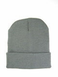 6 PC Beanies Unisex  Warm Plain Cuff Acrylic Knit Ski Skull SNOWBOARD Hat Beanie