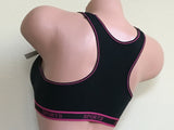 6 Women's Sports Bras Yoga Racer Back Molded Cup Bra Active Wear Sz 32B-40D