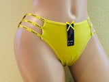 6-12 WOMEN'S LONG LEG Bikini cheeky 95% COTTON UNDERWEAR Panties Undies 349 S-XL