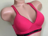 6 Women's Sports Bras Yoga Racer Back Molded Cup Bra Active Wear Sz 32B-40D