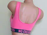 3-6 Women's Sports Bras Yoga Activewears Workout Gym Bra TOP PLUS SIZE  4003P