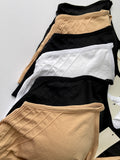 PACK OF 6 WOMEN'S SEAMESS SPORTS BRAS Basic Color Plus Size L, XL, 2XL