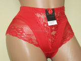 4 OR 6 Sexy High Waisted Girdles Panties Briefs Bikini With Tummy Control Silky Satin 69057 Assorted Colors