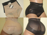 2 Girdles High Waist Briefs PANTIES TUMMY CONTROL Jennifer 068 Multi-Color S-5XL