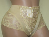 4 OR 6 Sexy High Waisted Girdles Panties Briefs Bikini With Tummy Control Silky Satin 69057 Assorted Colors