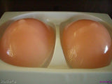 New Sexy BREAST ENHANCER Silicone breast W/Nipple L, XL